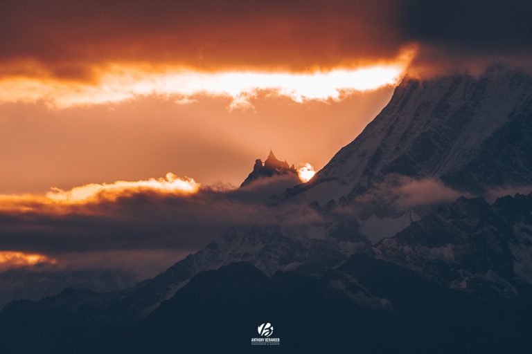 Aiguille du Midi, lever du soleil