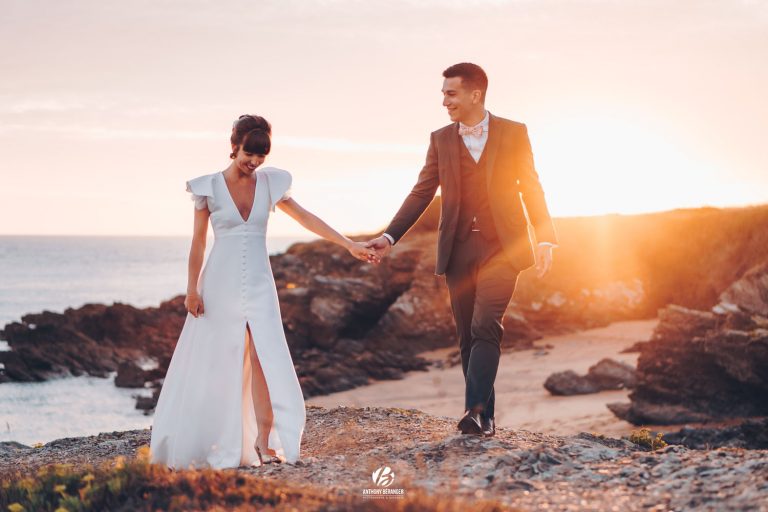 Shooting de mariage à Pornic - Gladys et Valentin